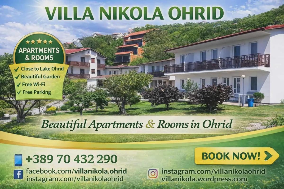 Villa Nikola Ohrid - villa Охрид