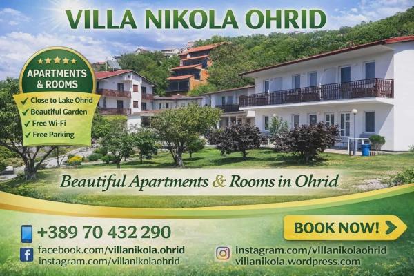 Villa Nikola Ohrid - Вила Охрид